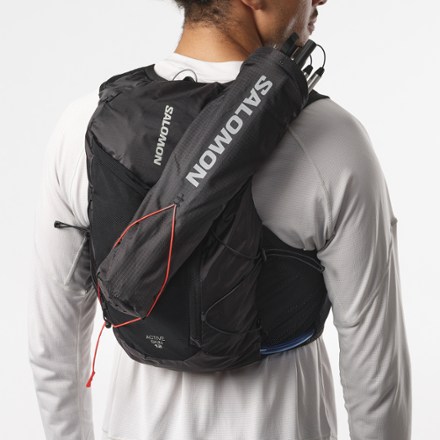 Salomon Active Skin 12 Reservoir Running Vest Salomon Custom Quiver accessory bag not included