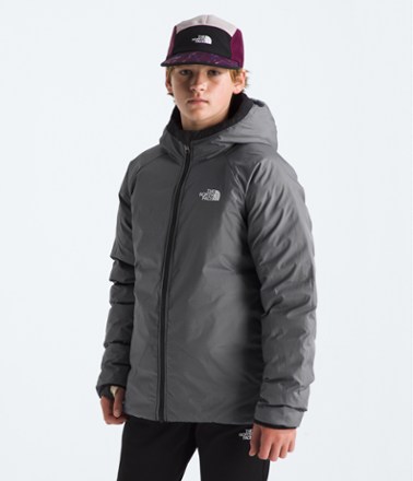 The North Face Reversible Perrito Hooded Insulated Jacket - Boys' 3