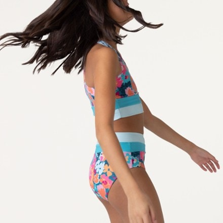 Nani Mini Cut Back Crop Swimsuit Set - Girls' 3