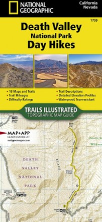 National Geographic Death Valley National Park Day Hikes Topographic Map Guide 0