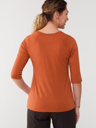 SHREDLY Raglan 3/4-Sleeve Bike Shirt - Women's 2