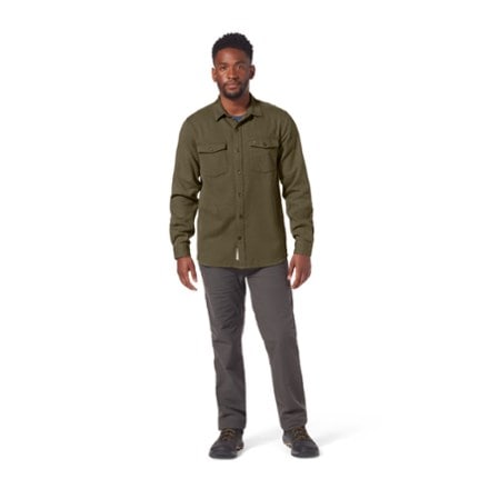 Royal Robbins Bristol Organic Cotton Twill Long-Sleeve Shirt - Men's 3