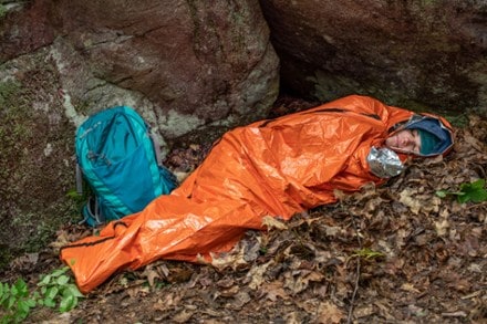 Location Image for Emergency Bivvy with Rescue Whistle and Tinder Cord