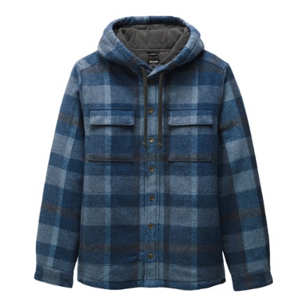 prAna Asgard Hooded Flannel Shirt Jacket - Men's 0