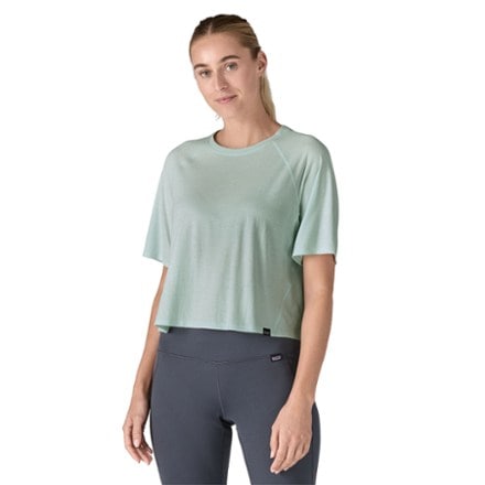 Patagonia Capilene Cool Trail Crop T-Shirt - Women's 1