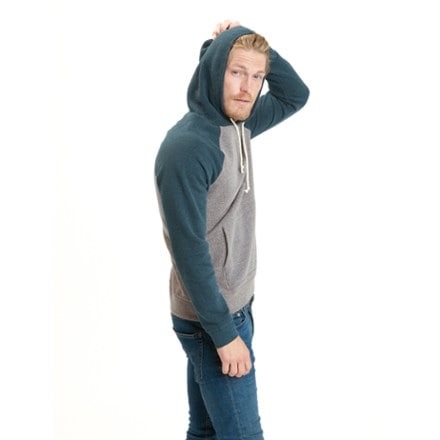 Threads 4 Thought Colorblock Raglan Triblend Hoodie - Men's 2