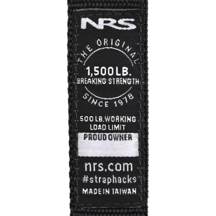 NRS 12' x 1" Heavy-Duty Straps - Package of 4 2