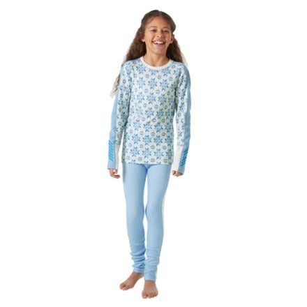 Helly Hansen Graphic LIFA Merino Base Layer Set - Kids' 1