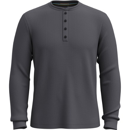 Smartwool Waffle Long-Sleeve Henley Top - Men's 0