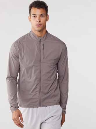 padded rain jacket