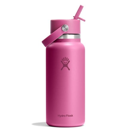 Hydro Flask Wide-Mouth Vacuum Water Bottle with Flex Straw Cap - 32 fl. oz. 0