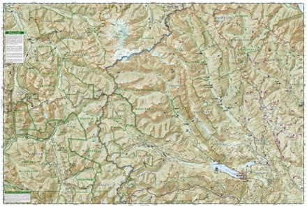 National Geographic Glacier Peak Wilderness Topographic Map 2