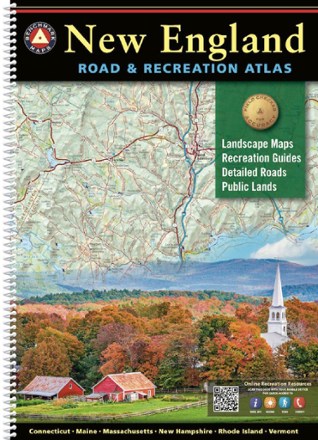 Benchmark Maps New England Road & Recreation Atlas 0