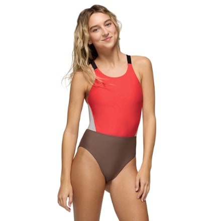 prAna Baja Bound Cutout One-Piece Swimsuit - Women's 1