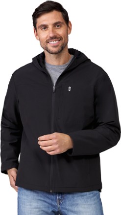 Free Country Melange Stretch Full-Zip Hoodie - Men's 0