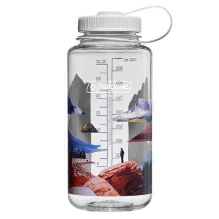 Nalgene Sustain Wide-Mouth Water Bottle - 32 fl. oz. - Limited Edition Print Surrealist Collection 0