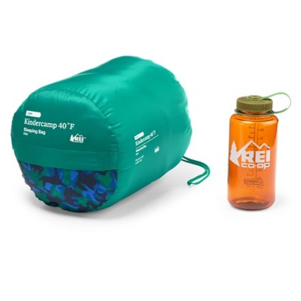 REI Co-op Kindercamp 40 Sleeping Bag - Kids' Stuff sack (32oz bottle not included)