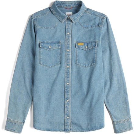Topo Designs Mountain Shirt Long-Sleeve Denim - Women's 0