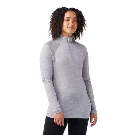 Smartwool Classic All-Season Merino Quarter-Zip Base Layer Top - Women's 1