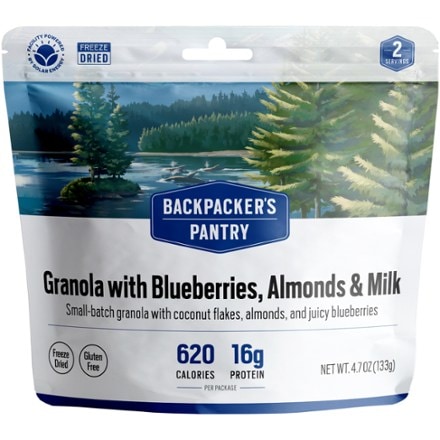 Backpacker's Pantry Granola with Milk and Organic Blueberries 0