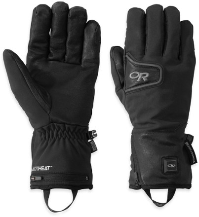 mens heated ski gloves