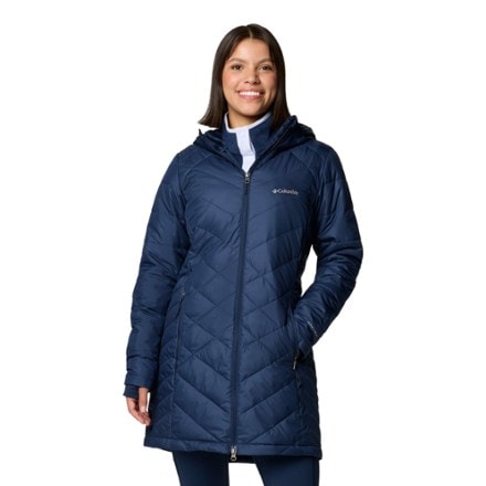 Columbia Heavenly Long Hooded Insulated Jacket - Women's 0