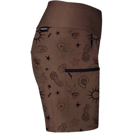 SHREDLY Limitless Stretch Waistband High-Rise Bike Shorts - Women's 2