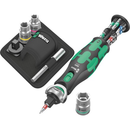 Wera 8009 Zyklop Ratchet Pocket Set 2 - 18-Piece Set 0