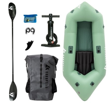 Kokopelli Packraft XPD Packraft with Paddle 2