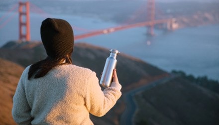 Klean Kanteen Reflect Water Bottle with Bamboo Cap - 27 fl. oz. 3