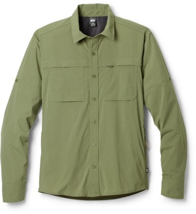 REI Co-op Sahara Long-Sleeve Solid Shirt - Men's 0