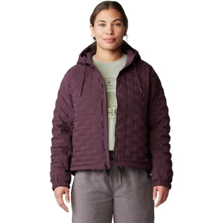 Mountain Hardwear Stretchdown Light Full-Zip Insulated Hoodie - Women's 6