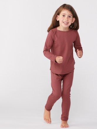 Kathmandu merinoBASE Wool Children Kids Long John Thermal Underwear Leggings  Dark Blue : : Clothing, Shoes & Accessories