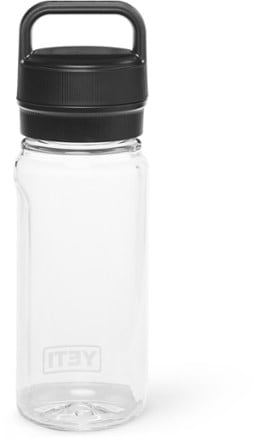 YETI Yonder Water Bottle with Yonder Chug Cap - 20 fl. oz. Back view (Clear)