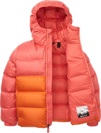 Marmot down jacket clearance kids