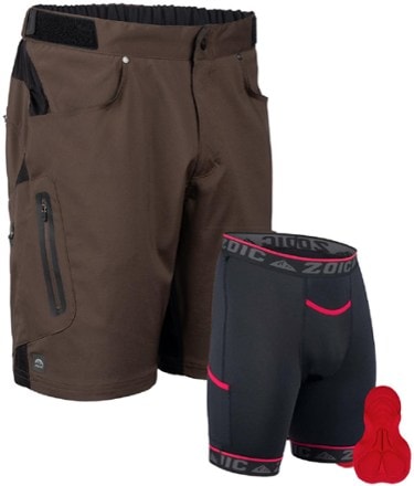 Zoic Ether 9" Bike Shorts + Essential Liner - Men's 4