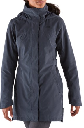 laney ii trench raincoat the north face