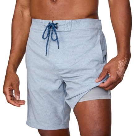 Free Country Cargo Surf Swim Shorts - Men's 2