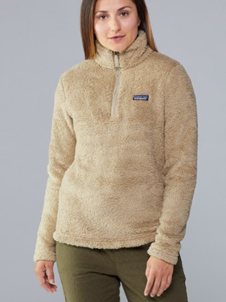 patagonia quarter zip womens fuzzy