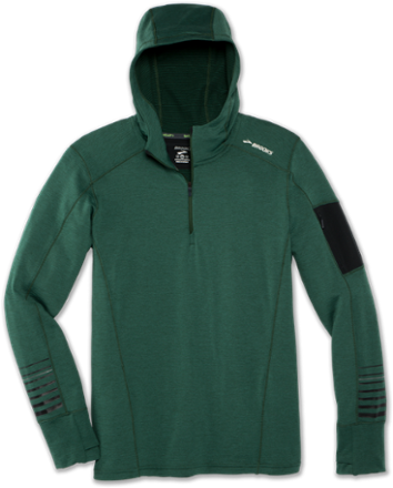 brooks notch thermal hoodie