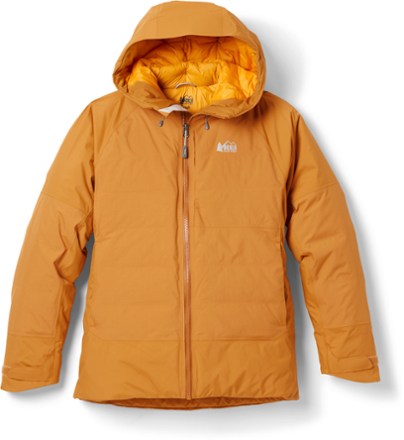 waterproof long down coat