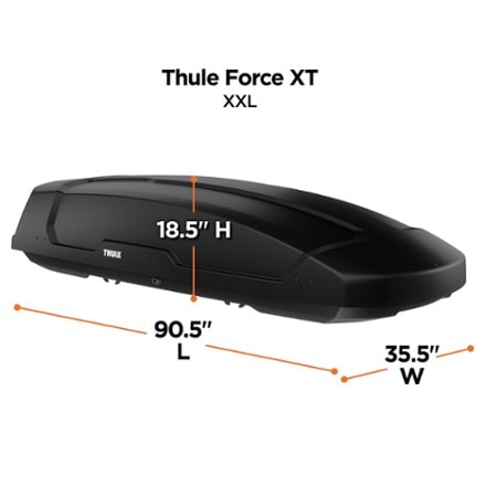 Thule Force XT XXL Roof Box 10