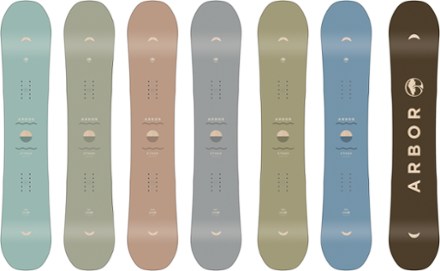 arbor women's snowboard