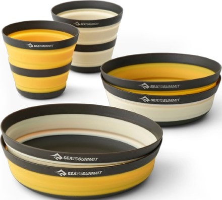 Sea to Summit Frontier Ultralight Collapsible 6-Piece Dinnerware Set 0