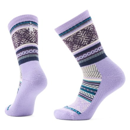 Smartwool Everyday Fair Isle Sweater Light Cushion Crew Socks 0