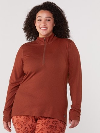 REI Co-op Midweight Base Layer Half-Zip Top - Women's 1