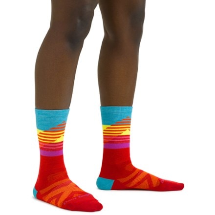 Darn Tough Lillehammer Nordic Boot Lightweight Ski and Snowboard Socks - Women's 1