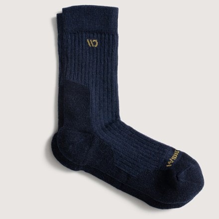 Wide Open Solid Cushioned Micro Crew Socks - Men's 4