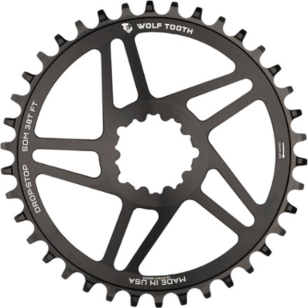 Wolf Tooth Components Direct Mount Chainring for SRAM 3-Bolt - 6 mm Offset - 38-42 Teeth 0