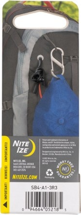 Nite Ize S-Biner #4 Stainless-Steel Dual Carabiners - Package of 3 2